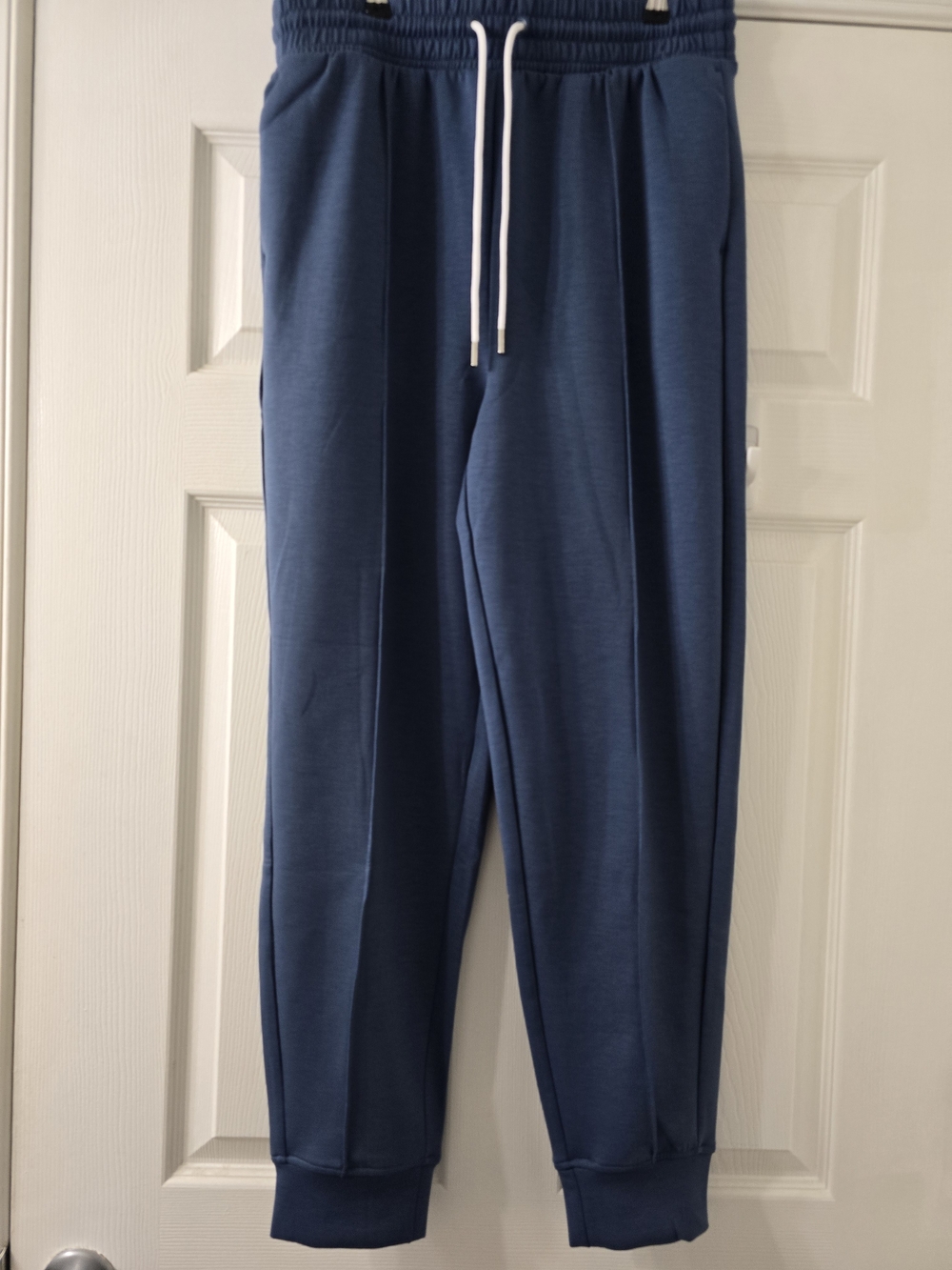 Zenana Blue Jogger Pants - Large